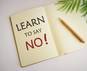Learn To Say No