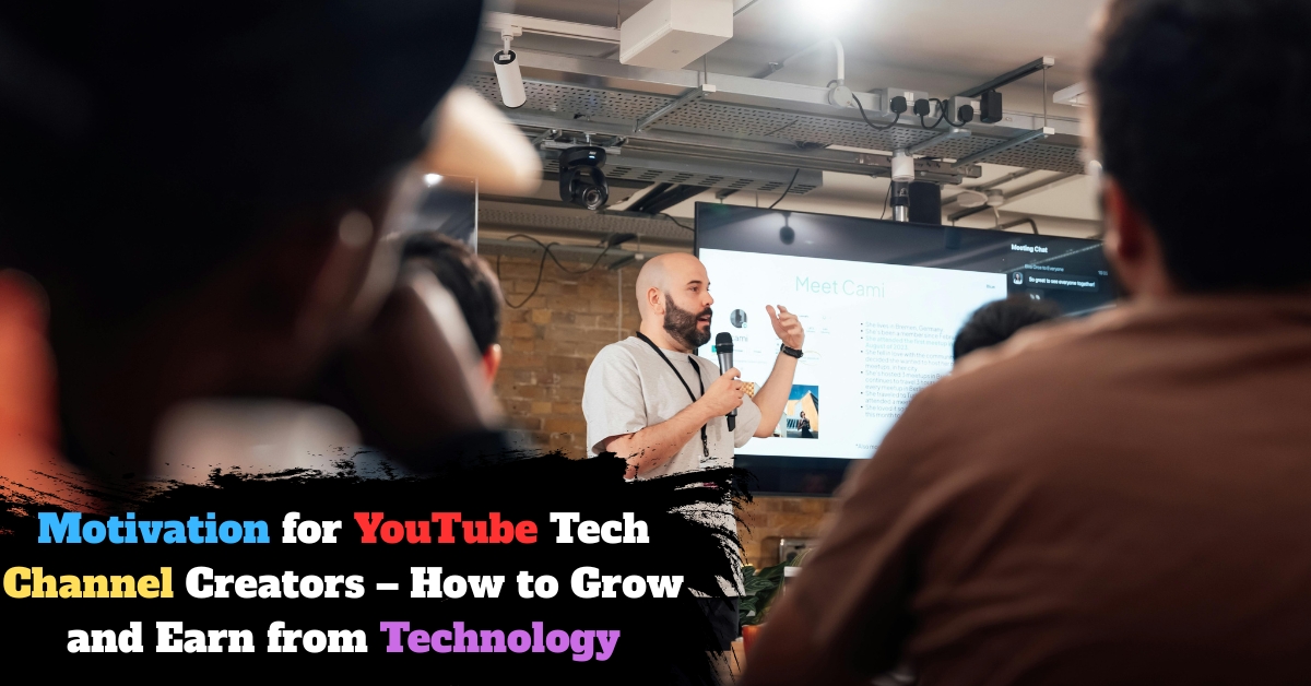 Motivation for YouTube Tech Creators